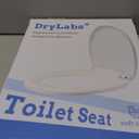 Round Toilet Seat 16.5" - Soft Close, Durable PP Toilet Lid, Easy Installation & Removal, Fits Most Toilet Bowl Seat (Round 16.5'')