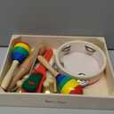 Melissa & Doug Band-in-a-Box Clap! Clang! Tap! - 10-Piece Musical Instrument Set
