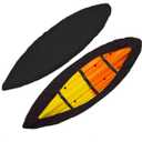 Kayak Cover, 420D Waterproof Dustproof UV Protection Kayak Covers for Outdoor Storage, Indoor Storage for Canoe Covers and Fishing Boat,Fit 10-15 FT Kayak Accessories (Black, L(11.7-13.2 FT/3.6-4 m))