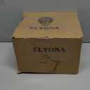 ELYONA White Desk Lamp with Wireless Charger, Solid Wood Table Lamp with USB C Charging Port, Swing Arm Reading Task Light with 5W LED Bulb for College Dorm, Office, Living Room, Bedroom, Farmhouse