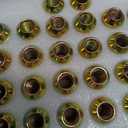 M14x1.5 Lug Nuts for Sliverado Sierra 2500HD/ 3500HD Yukon Avalanche Suburban Express 2500/ C2500/ K2500 Escalade Traverse Yukon OEM Factory 8 Lug Wheels Lug Nuts Set of 32 (Gold)