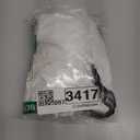 SOLY HUX Women's Y2k Grunge Goth T Shirts Short Sleeve Lace Halter Tee Tops Fairy Festival Rave Outfits (Medium, Black and White)