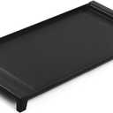 Upgraded WB31X24738 Griddle Replacement Parts for GE Stove Parts WB31X49806 Cast Iron Center Griddle Plate WB31X24998 19.5" x 9" General Electric Gas Range Burner Griddle GE Cooktop Flat Top Pan