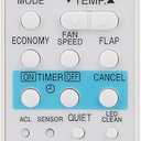 AULCMEET Replace AC Remote Controller Compatible with Sanyo Air Conditioner RCS-4VPIS4U KS0971 SAP-C127RAX SAP-C77RAX SAP-C97RAX SAP-K127RAX SAP-K77RAX SAP-K97RAX Sub Remote KMS0972 KMHS0772 KMHS1712
