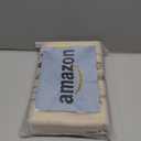 Home Brilliant Linen Burlap Throw Pillow Covers for Couch Sofa Beige Cream Pillow Covers 16x16, Set of 2, Light Linen