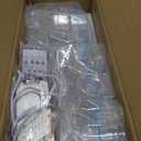 GOSLARLIT 24 Pack Remote Hexagon Lights, RGB Garage LED Panel Light