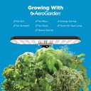 AeroGarden Harvest Lite in Black, Soil-Free Indoor Hydroponic Garden with LED Grow Light for Year-Round Gardening of up to 6 Herbs and Vegetables