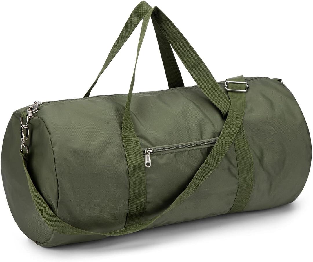 Vorspack Duffel Bag 20-24-28 Inches Foldable Gym Bag for Men Women Duffle Bag Lightweight with Inner Pocket for Travel Sports