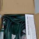 C7 LED Christmas Lights Outdoor, 25FT Vintage Christmas LED String Lights Multicolor Plug-in Waterproof E12 Base (0.6 W) for Indoor Xmas Tree Outdoor Holiday Roofline, Garden, Patio, Party Decor