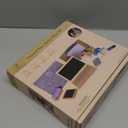 Wooden Pretend Play Home Office Set for Kids, 10Pcs Office Playset with Wooden Toy Laptop & Phone, Toddlers Beverage Cup for Preschool Kid Ages 3+ Years