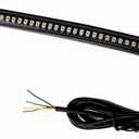 Universal led Light Strip Tail Brake Stop Turn Signal 32LED 8" Flexible led light for motorcycle