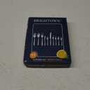 65 Piece Silverware Flatware Cutlery Set, Stainless Steel Fork Spoon Knife Sets for 12, Dishwasher Safe,Ergonomic Design Size and Weight