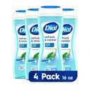 Dial Body Wash, Refresh 16 fl oz (Pack of 4)