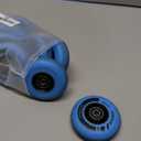 AOWESM Inline Skate Wheels 80mm 76mm 72mm 85a Outdoor Indoor Black Blue Red Roller Hockey Blades Replacement Wheels w/Bearings ABEC-9 and Floating Spacers (8-Pack)