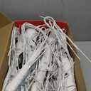 PABIPABI Birch Tree with LED Lights, 2 Pack 6ft Lighted White Christmas Trees Outdoor with Timer & Light Dimmer Prelit Artificial Twig Tree Set for Decorations Indoor Winter Home Garden Bedroom Decor