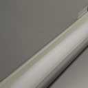 Persilux Cordless Zebra Blinds for Windows Free-Stop Roller Windows Shades (46" W X 72" H, Cream) Dual Layer Light Control for Day and Night, Light Filtering Sheer Shades for Home, Easy to Install