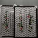 LUCKYLIFE 19.25x26.75 Puzzle Picture Frame, Wall Hanging Poster Frames, Display Pictures 19.25 x 26.75 without Mat, Pack of 2, Black