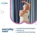 2 x WaterWipes Sensitive+ Body & Intimate Wipes, 3-In-1 Cleans, Cares, Protects, 99.9% Water, Unscented & Hypoallergenic Hygiene Wet Wipes, Adult Care, 90 Wipes (3 Packs)