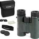 Celestron - Nature DX 8x32 Binoculars  Ideal for Birding and Outdoors  32mm Objective Lenses  Wide 7.4 Field of View  BaK-4 Prisms  Fully Multi-Coated  Waterproof and Fogproof