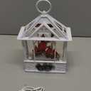 Large Christmas Church Nativity Snow Globe Light up Snowglobe with Music, 9.84" White Christmas Snow Globes for Kids Adults, 6H Timer & Dual Power, Angle Snowglobes Christmas Decorations Indoor (Angel Jesus 89)