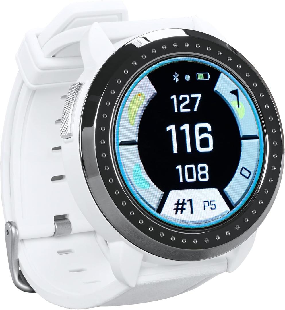 Bushnell Golf iONElite GPS Watch Color Touchscreen, SlopeAdjusted Yardages, 38,000+ Courses, Shot Tracker, USBC, Magnetic Charger