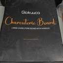 Large Charcuterie Board with Handles, 32 x 12 Inch Foldable Bamboo Serving Cheese Boards - Serving Platter for Meat, Party Appetizers, Outdoor & Fruit