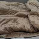 Bedsure Heated Blanket Throw Blanket - Fast Heating Electric Blanket, Soft Flannel Heated Throw with 4 Time Settings, 6 Heating Settings, Warm Gifts for Grandma Grandpa (50x60 inches, Taupe