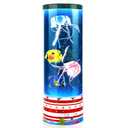 Terigol-X Mothers Day Gifts Jellyfish Lamp, Jelly Fish Tank Mood Light for Home Deco，Relaxation and Sleep with 17 Colors Changing, Birthday Gifts for Women, Kids and Men (Red)