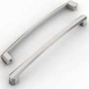 Amerdeco 10 Pack Brushed Satin Nickel Cabinet Pulls 7 Inch(177MM) Hole Centers Kitchen Cabinet Handles Hardware Kitchen Handles for Cabinets Cupboard Handles Drawer Pulls ZH0032