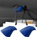 for Challenger Rear Seat Roof Hook Trim Cover Fit for Dodge Challenger 2015-2023 Blue Interior Accessories 2pcs