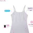 Maidenform womens Shapewear Cami Tank Top, Tummy Control Shapewear for Women, Back-smoothing Fajas Cami (Plus Size, Too) (Black, S)