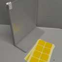 10x Rectangle Acrylic Place Cards Holder Table Centerpiece Blank Card Acrylic Signs for Wedding, Event, Party Table Seating Guest Names Food Signs Decor