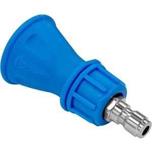 25 Pressure Washer Nozzle with Guard (Blue), 3.0 Orifice, Compatible with all Commercial Grade 1/4 Quick Mount Ports (1-PC)