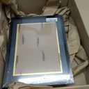 Americanflat 11x14 Diploma Frame - Use as 8.5x11 Certificate Frame or Display 11x14 Photo Without Mat - Legacy Collection - Beaded Mahogany Vintage Frames - Shatter-Resistant Glass - Blue and Gold Mat