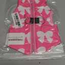 Winter Waterproof Windproof Vest Coat for Small Medium Dogs - Warm Jacket for Cold Weather (Not Suitable for Big Dogs) Rosered Butterfly XXS (XXS(Back:7.0", Chest:11.0", 2.0-3.0lbs))