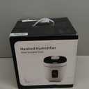 Stainless Steel Humidifier, 3.3L/0.87Gal Warm Mist Steam Humidification Humidifier, Easy to Clean Warm Mist Adjustable Humidity for Bedroom Living Room,1 Pack