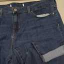 Royalty for Me Women's Royalty for Me Women's Petite Wannabettabutt Mid Rise Mega Cuff Jeans (Indigo Blue Rips) 12P