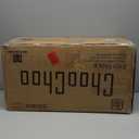 ChooChoo End Tables Living Room Set of 2, 3-Tier Narrow Nightstand with with 2 Drawers, Slim Bedside Tables for Living Room, Bedroom, Small Space, Cherry Brown