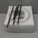 Modern Pendant Lights Kitchen Island, Matte Black Pendant Light Fixtures with 10" Clear Hammered Glass Shade, Industrial Hanging Pendant Lights Fixture for Kitchen Island Dining Room Bedroom Entryway