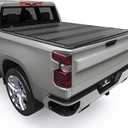YITAMOTOR Low-Profile Hard Quad-Fold Truck Bed Tonneau Cover Compatible with 2019-2026 Chevy Silverado/GMC Sierra 1500 New Body Style with 5.8 ft Bed Without Multi-Flex Tailgate