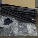 Solar Spot Lights Outdoor 10 Pack, [46 LED/3 Modes] Solar Landscape Spotlights Waterproof, 2-in-1 Auto On/Off Solar Powered Lights for Outside Yard Garden Wall Pathway(Cool White)