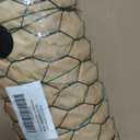 36 x 1200 InchesChicken Wire for Floral Arrangements, Green Chicken Wire, Hexagonal Galvanized Wire Mesh for Poultry Barrier, Flower Arrangement, Crafts and Garden, Green