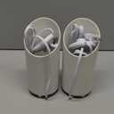 SUNVIE Smart Floor Can Light 5W RGBW Color Changing Up Lights Indoor with Timer 2700K-6500K Floor Spotlight Dimmable Uplighting Indoor Uplights for Plant Corner, APP Control Alexa & Google Home, 2PCS (White)