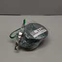 4 Inch Black Soffit Vent Cover,LouanXpert Stainless Steel Round Air Vent Cover Louvered Grille Wall Vent with Built-in Fine Mesh for Garage, Apartment, RV (100mm - 2PCS)