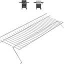 Utheer Warming Rack for Dyna-Glo Gas Grill, Stainless Steel Upper Grate | 23.2 x 7.2 inch upper grate provides additional cooking area, compatible with DGH353CRP and DGF350CSP grills