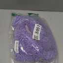 Chenille Elongated Toilet Seat Cover 19.5"x 15" Machine Washable Solid Toilet Lid Cover Adjustable Rubber Backing Fits Only 18-19.5"L x 14-16"W Elongated Toilet Seat