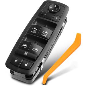 YHTAUTO Master Power Window Switch Driver Side Replacement for Jeep Grand Cherokee & Dodge Durango 2014-2015, 11 Pins, w/o Power Folding Mirrors, Dual Auto Up and Down Window Control Switch