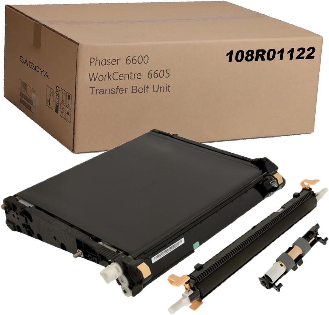 108R01122 Transfer Belt Unit Kit Replacement for Xerox Phaser 6600 VersaLink C400 C405 WorkCentre 6605 6655 6655i Printer (with Bias Transfer Roller, Feed Roller & Transfer Belt)