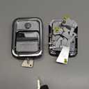 Pair Front Exterior Door Handle Compatible with Freightliner Argo, Century Class, Columbia, Coronado 2003-2014, Left & Right Side Door Handles w/Keys, Replaces 7605201, 7605202