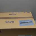 TOTO® WASHLET® S5 Electronic Bidet Toilet Seat with Instantaneous Water Heating, PREMIST and EWATER+ Wand Cleaning, Round, Cotton White - SW3445#01